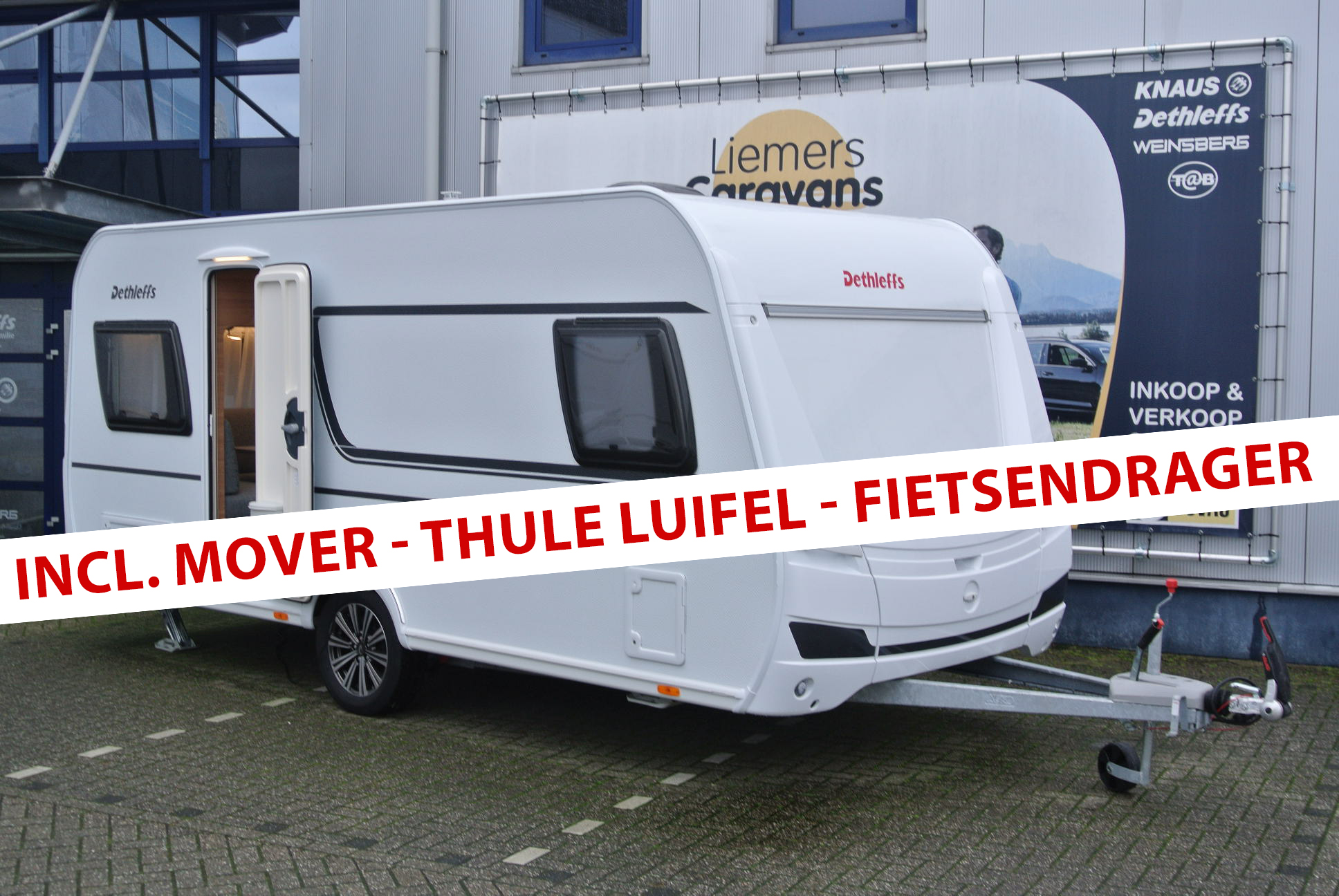 Dethleffs Camper 470 FR - Fransbed, rondzit, XL Koelkast 