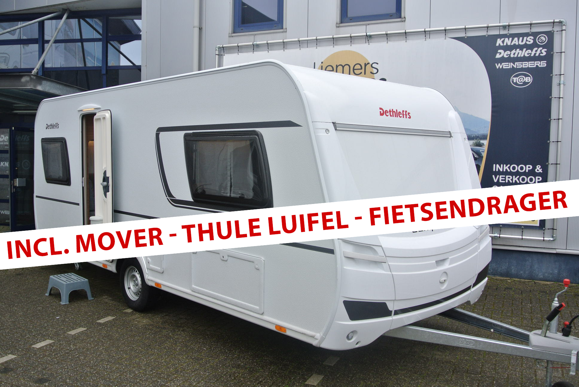 Dethleffs Camper 510 ER - Enkele bedden, rondzit, XL Koelkast