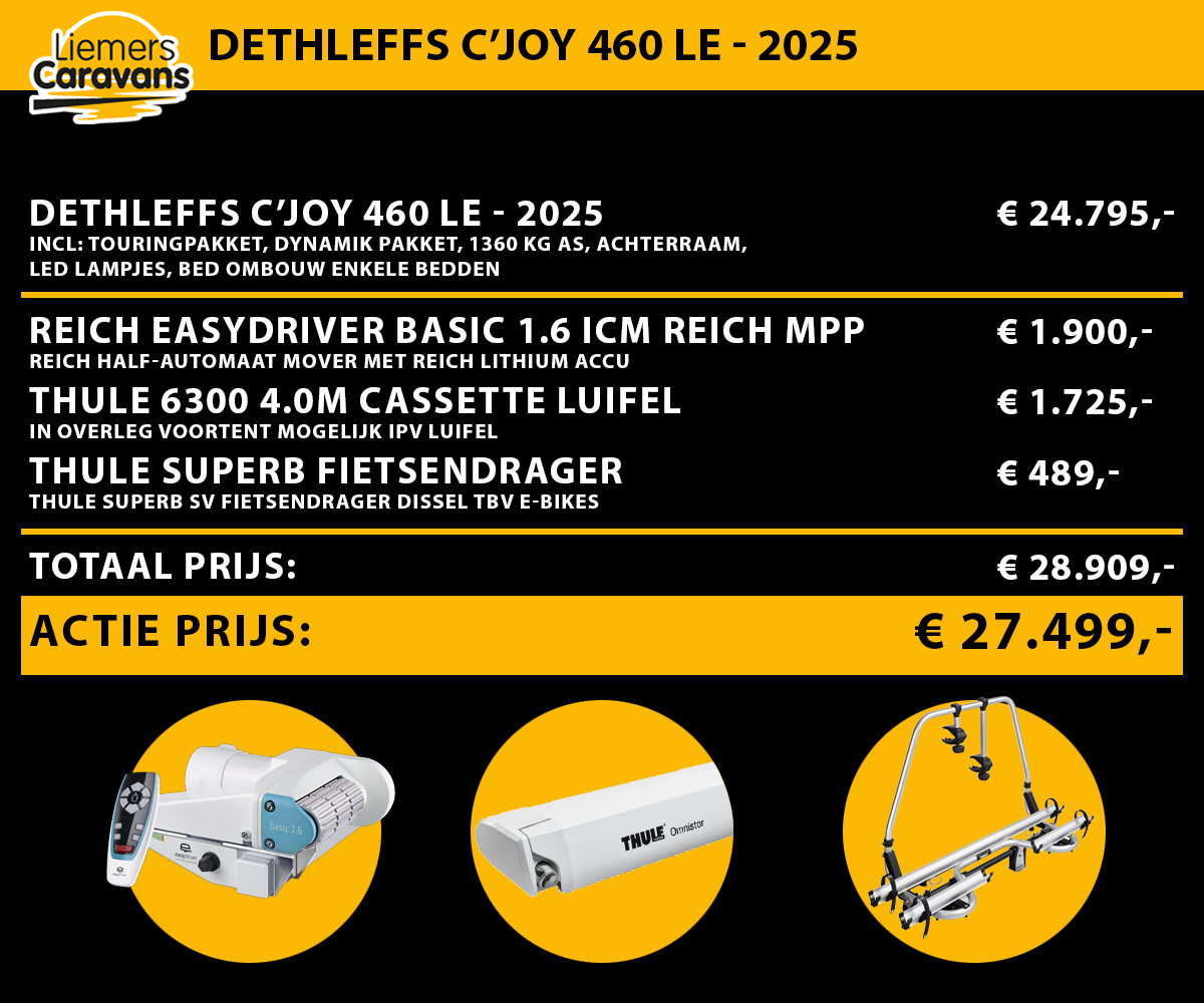 Flyer Dethleffs C'Joy 460 LE